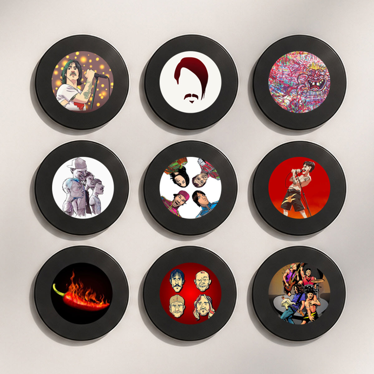HOT PEPPER inspired discs