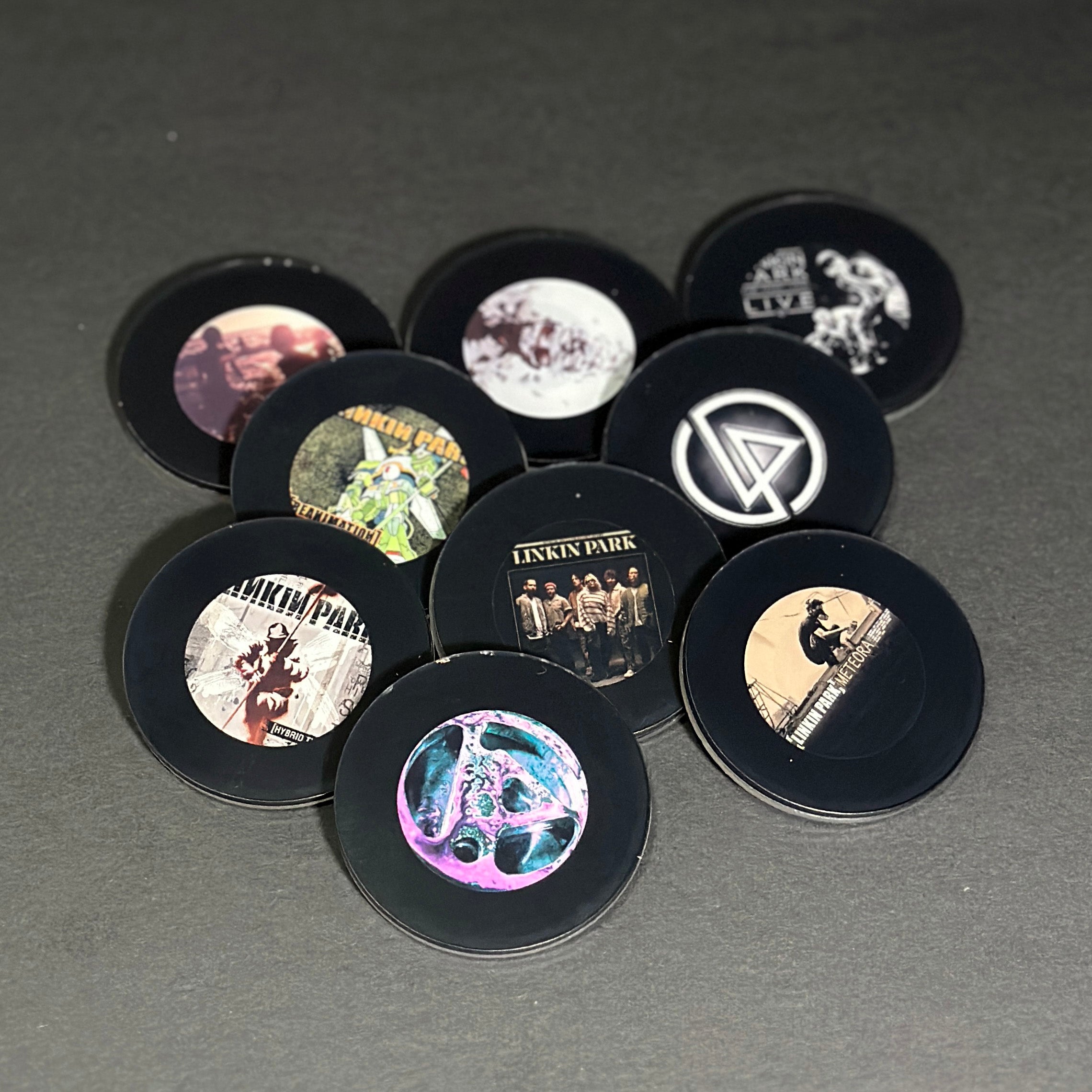 Linkin Park Inspired Mini Vinyl Player Set | Vinya Aura