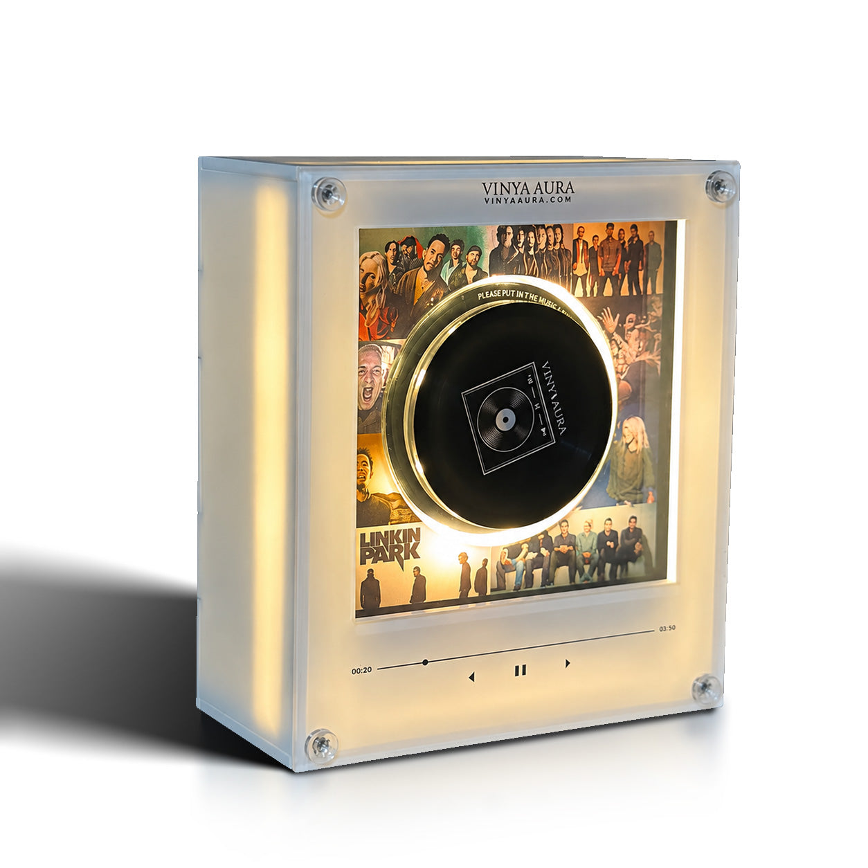 Linkin Park Inspired Mini Vinyl Player Set | Vinya Aura