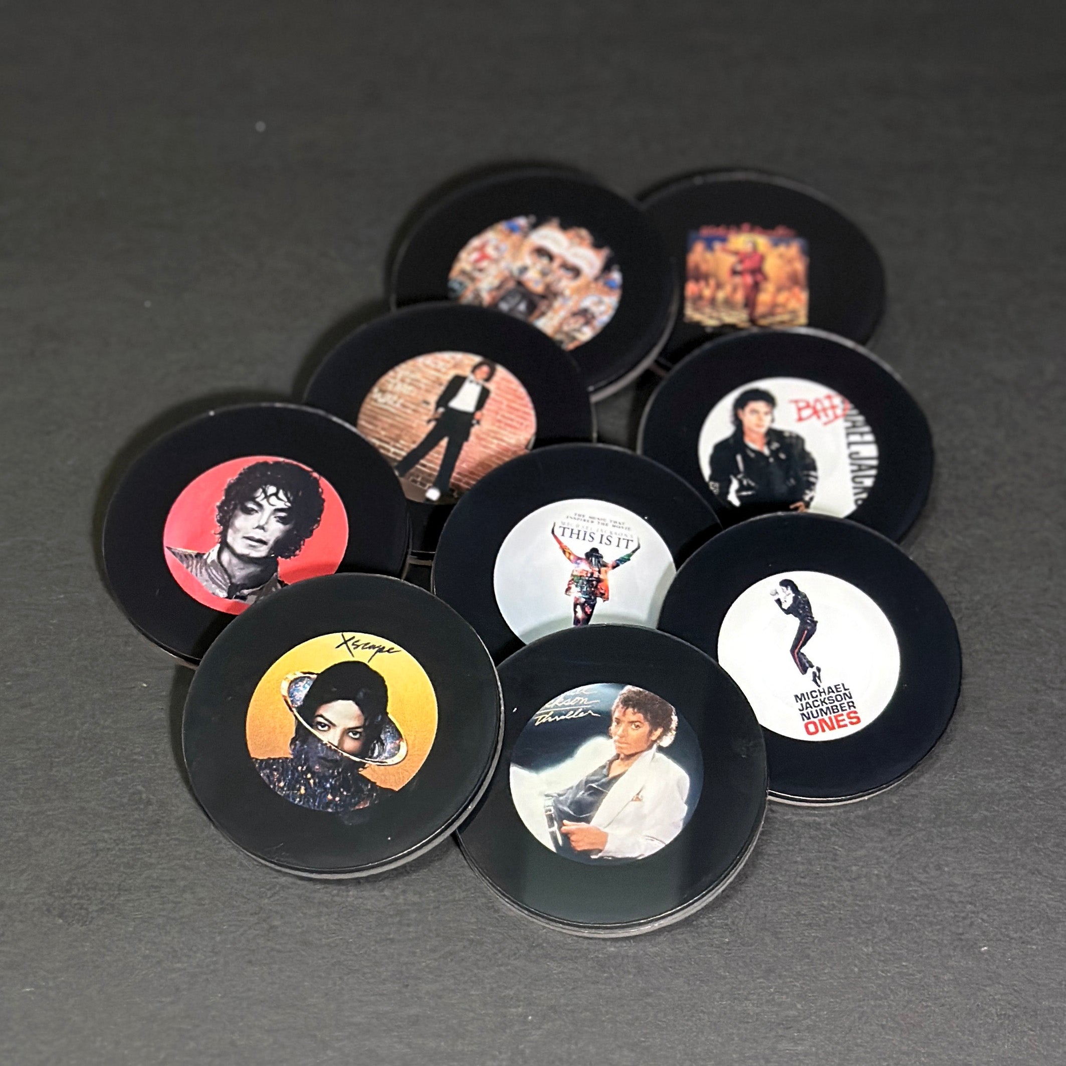 Michael Jackson Inspired Mini Vinyl Player Set | Vinya Aura