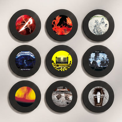 Metallica inspired 9 collectible discs