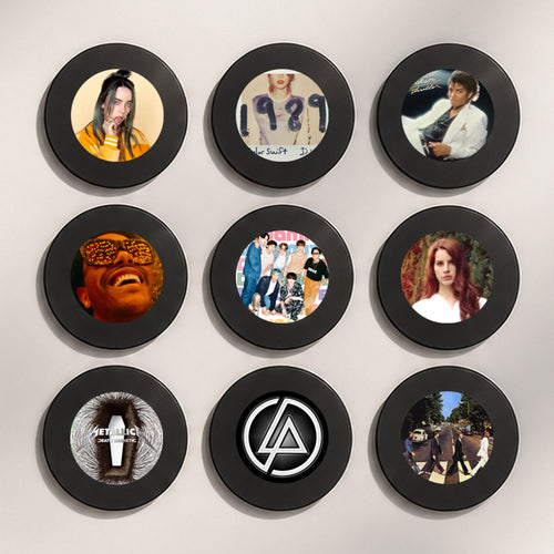 Multi Artist inspired 9 collectible discs for Vinya Aura