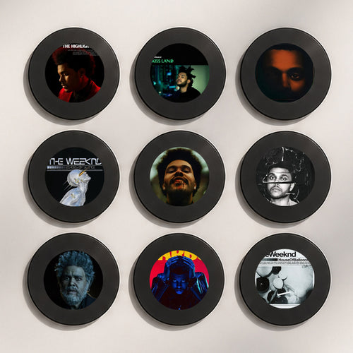 The Weeknd inspired 9 collectible discs for Vinya Aura